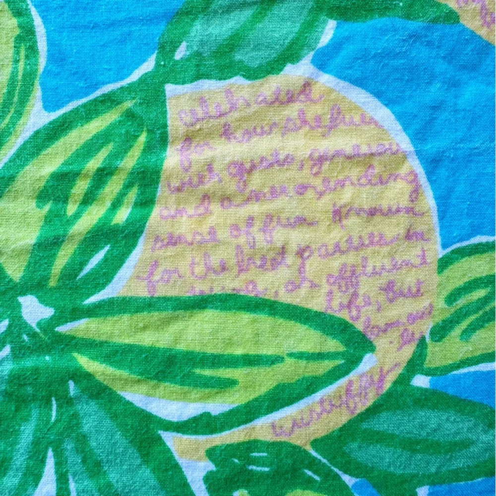 Lilly Pulitzer x Garnet Hill Juice Stand Full/Queen Duvet